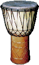 Bild einer Djembe