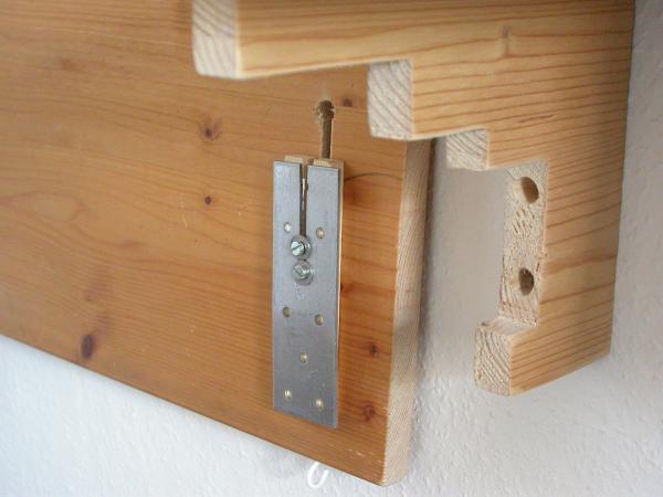 Verschiebbares Halteblech
